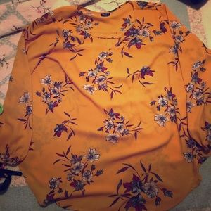 Long sleeve blouse